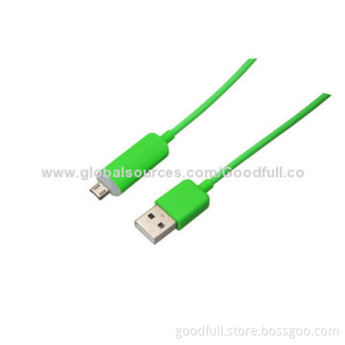 Micro USB2.0 Data Cable Assembly, RoHS Directive Compliant